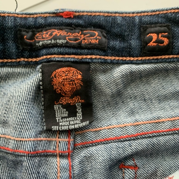 SOLD Like New Ed Hardy Capris - Picture 6 of 10